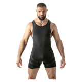 LOCKER GEAR - CANOTTA NERA AD ACCESSO LIBERO TAGLIA M