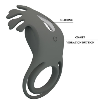 PRETTY LOVE – WIEDERAUFLADBARER VIBRATIONSRING MIT STIMULATOR