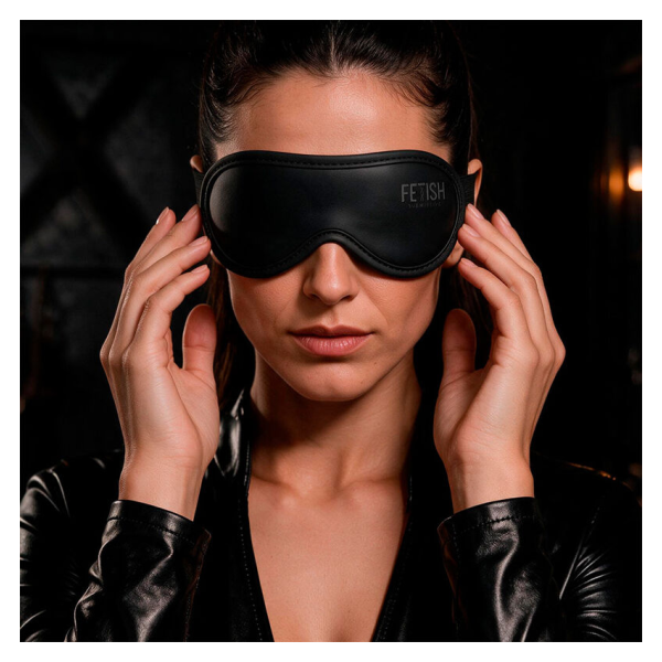 FETISH SUBMISSIVE - VEGAN LEATHER MASK II WITH NOPRENE LINING