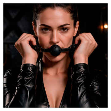 FETISH SUBMISSIVE - VEGAN BREATHABLE GAG