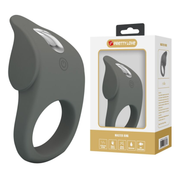 PRETTY LOVE – WIEDERAUFLADBARER, FLEXIBLER SILIKON-VIBRATIONSRING