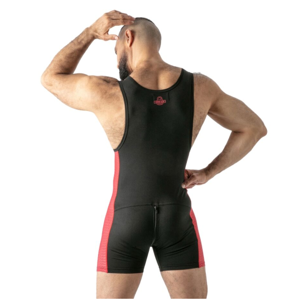 LOCKER GEAR - CANOTTA AD ACCESSO LIBERO ROSSA M
