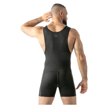 LOCKER GEAR - OPEN ACCESS SINGLET BLACK XL