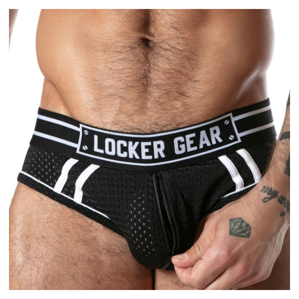 LOCKER GEAR - INSOLITO SPORTIVO IN RETE NERO TAGLIA L