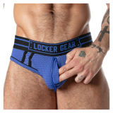 LOCKER GEAR - INSOLITO SPORTIVO IN RETE - BLU, TAGLIA M