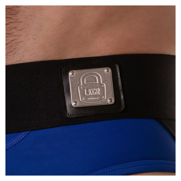 LOCKER GEAR - SLIP À TAILLE LARGE BLEU L
