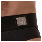 LOCKER GEAR - SLIP DE SPORT NOIR À CEINTURE LARGE XL