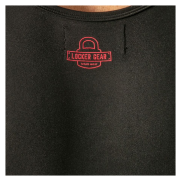 LOCKER GEAR - OFFEN ZUGANG ENTHALTENES EINTEILIGES SHIRT ROT L