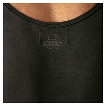 LOCKER GEAR - OPEN ACCESS SINGLET BLACK S