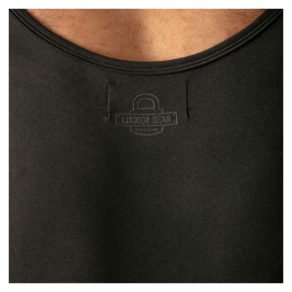 LOCKER GEAR - CANOTTA NERA AD ACCESSO LIBERO TAGLIA M