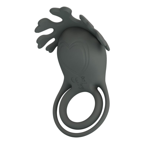 PRETTY LOVE - RECHARGEABLE VIBRATING RING WITH STIMULATOR