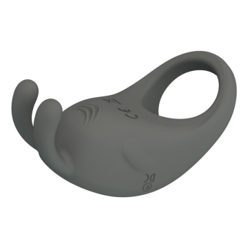 PRETTY LOVE - ANILLO VIBRADOR RECARGABLE CON ESTIMULADOR DE CONEJO