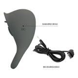 PRETTY LOVE - RECHARGEABLE VIBRATING RING WITH ORAL STIMULATION