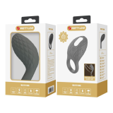 PRETTY LOVE - ANILLO VIBRADOR RECARGABLE CON ESTIMULADOR TEXTURIZADO
