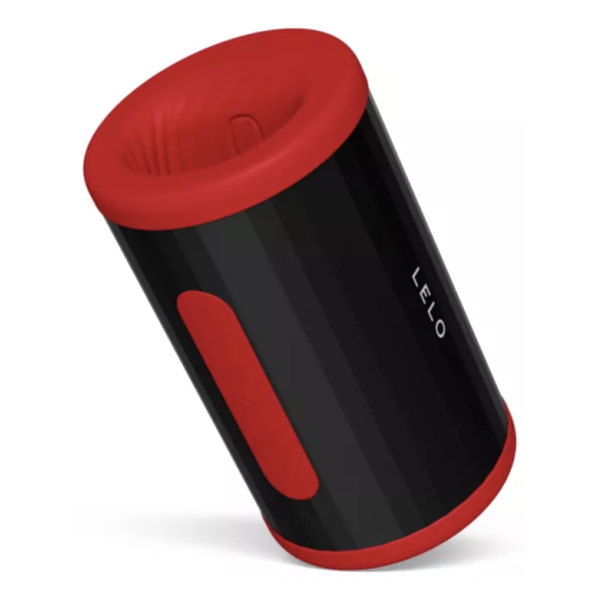 LELO - F2S DOPPIO STIMOLATORE SONICO MASCHILE CON DOPPIA STIMOLAZIONE SONICA ROSSO