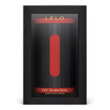 LELO - F2S DOPPIO STIMOLATORE SONICO MASCHILE CON DOPPIA STIMOLAZIONE SONICA ROSSO