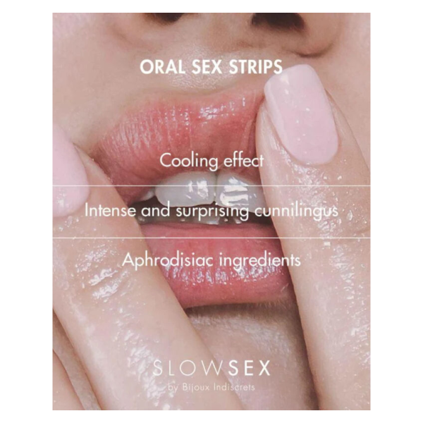 BIJOUX INDISCRETS - STRISCE DI SESSO ORALE SLOW SEX