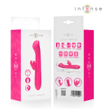 INTENSE - JULIETA VIBRATORE CONIGLIO 18,6 CM 10 VIBRAZIONI ROSA