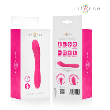 INTENSE - BELINDA VIBRATOR 19 CM FLEXIBLE 10 VIBRATIONS PINK