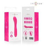 INTENSE - LISETTE VIBRATEUR 19 CM SOUPLE 10 VIBRATIONS ROSE