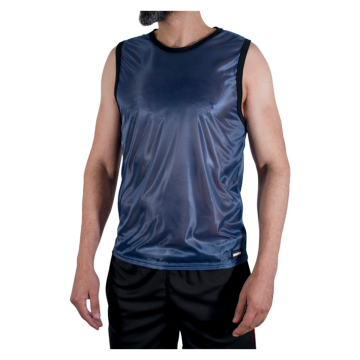 MACHO - T-SHIRT BLU NAVY L/XL