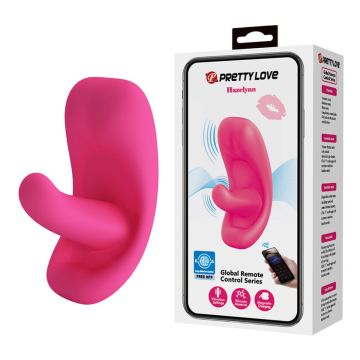 PRETTY LOVE - HAZELYNN MASSEUR ROSE À 12 FONCTIONS CONTRÔLÉ PAR APPLICATION