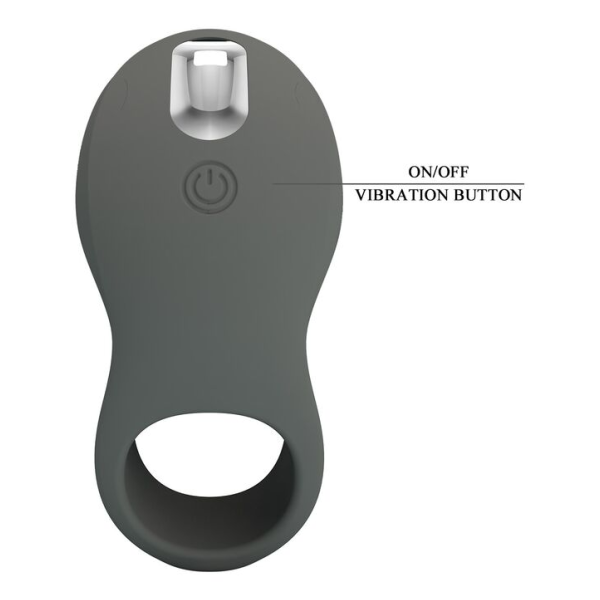 PRETTY LOVE – WIEDERAUFLADBARER VIBRATIONSRING MIT DOPPELSTIMULATOR