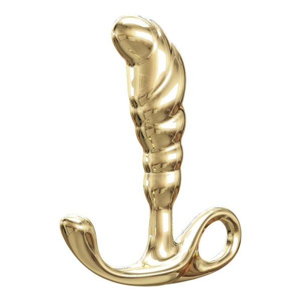 PRETTY LOVE – JACK PROSTATAMASSAGEGERÄT AUS ZINKLEIDE, GOLD