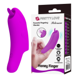 PRETTY LOVE - PETERSON HONEY FINGER WIEDERAUFLADBARER FINGERVIBRATOR LILA