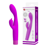 PRETTY LOVE - JENE VIBRATORE A DOPPIA STIMOLAZIONE DEL PUNTO G E DEL CLITORIDE, VIOLA