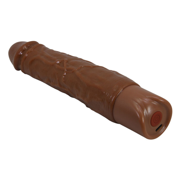 PRETTY LOVE - OWEN REALISTIC VIBRATOR 22.5 CM Ø 4.5 CM BROWN