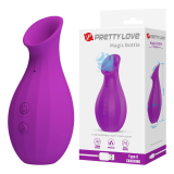 PRETTY LOVE - MAGIC BOTTLE WIEDERAUFLADBARER KLITORIS-SAUGSTIMULATOR LILA