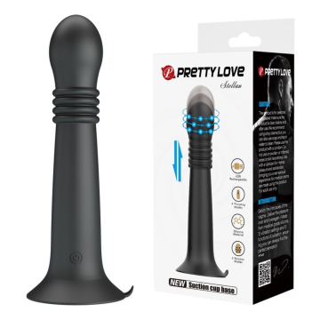 PRETTY LOVE - MASSAGGIATORE ROTANTE E SPINTA RICARICABILE TRAMITE USB STELLA