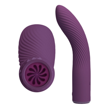 PRETTY LOVE - KISSELL WIEDERAUFLADBARER VIBRATOR MIT 10 FUNKTIONEN, LILA