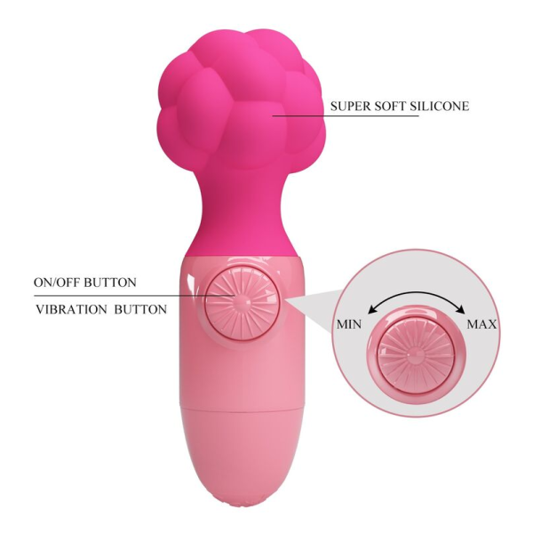 PRETTY LOVE - MINI MASSAGGIATORE ANWEN ROSA