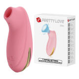 PRETTY LOVE - STIMOLATORE CLITORIDEO A SUZIONE OTIS 7 MODALITÀ ROSA