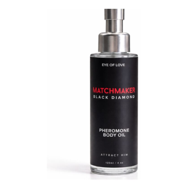 EYE OF LOVE - OLIO CORPO AI FEROMONI DIAMANTE NERO - MATCHMAKER 120 ML
