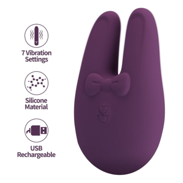 ROMANCE - STIMOLATORE ESTERNO BUNNY CON 7 MODALITÀ DI VIBRAZIONE