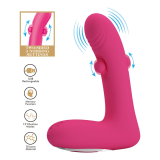 PRETTY LOVE - VIBRATORE RICARICABILE IN SILICONE DUDEN CON 12 MODALITÀ DI VIBRAZIONE E 3 MODALITÀ DI OSCILLAZIONE, ROSA