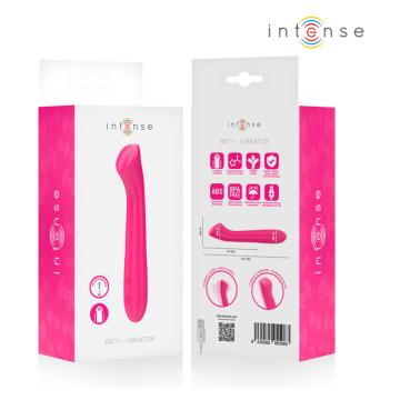 INTENSE - PATY VIBRATOR 19 CM FLEXIBLE 10 VIBRATIONS MODEL 2 PINK