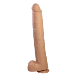 PRETTY LOVE - PAT GODEMICHET RÉALISTE FLEXIBLE AVEC VENTOUSE 40 CM -Ø- 6 CM