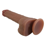 PRETTY LOVE - JONATHAN REALISTIC THRUSTING VIBRATOR WITH REMOTE CONTROL BROWN