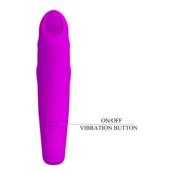 PRETTY LOVE - PETERSON HONEY FINGER RECHARGEABLE FINGER VIBRATOR PURPLE