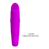 PRETTY LOVE - PETERSON HONEY FINGER RECHARGEABLE FINGER VIBRATOR PURPLE