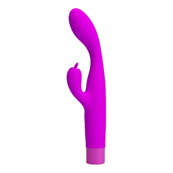 PRETTY LOVE - JENE DOPPEL-STIMULATIONS-VIBRATOR FÜR G-PUNKT UND KLITORIS, LILA