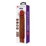 PRETTY LOVE - VIBRATEUR RÉALISTE OWEN 22,5 CM Ø 4,5 CM MARRON