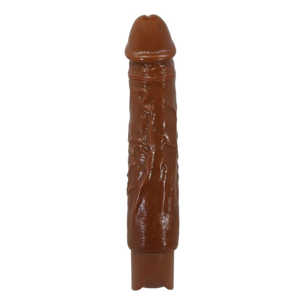 PRETTY LOVE - VIBRATORE REALISTICO DUKE 23,5 CM Ø 4,8 CM MARRONE