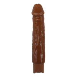 PRETTY LOVE - VIBRATORE REALISTICO DUKE 23,5 CM Ø 4,8 CM MARRONE