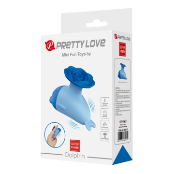 PRETTY LOVE - DOLPHIN MINI USB RECHARGEABLE VIBRATOR
