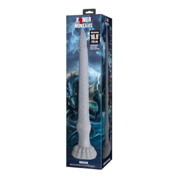 POWER MONSTERS - BASILISK FANTASY SILIKONDILDO 43 CM Ø 5 CM
